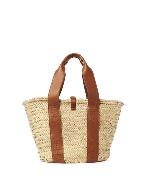 chloe straw bag sale.